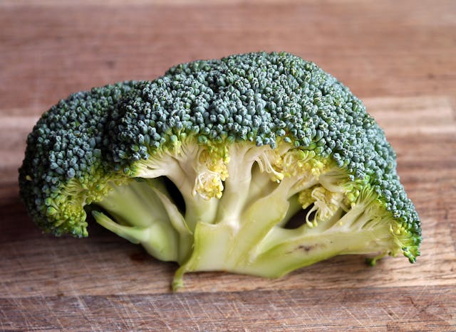 brocolli on a table